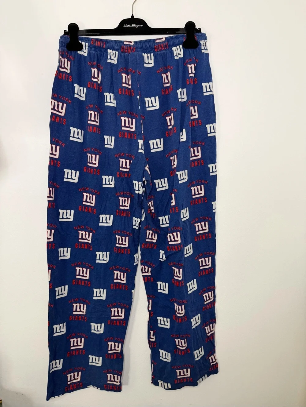 New York Giants Reebok Blue Logo Lounge Pants - Picture 2 of 4